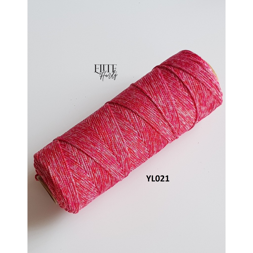 SỢI DỆT LOANG - MÓC TÚI & NÓN (BẢNG MÀU 2 : TỪ MÀU 13 -  24)