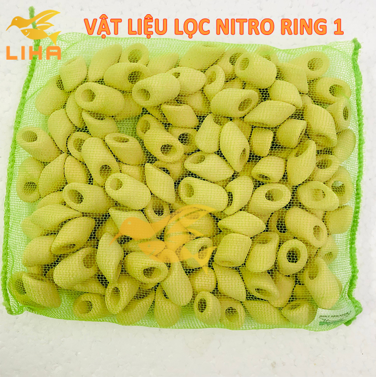 Sứ Lọc Nitro Ring 1 - Mountain Tree (Túi 1 Lít) - Sứ Lọc Khử No2 Cho Hồ Cá