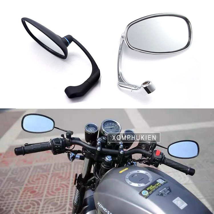 Kính Chiếc Hậu [ Quả Bơ ] Gắn Chân Gương Xe Máy [ Giá 1 Chiếc ]