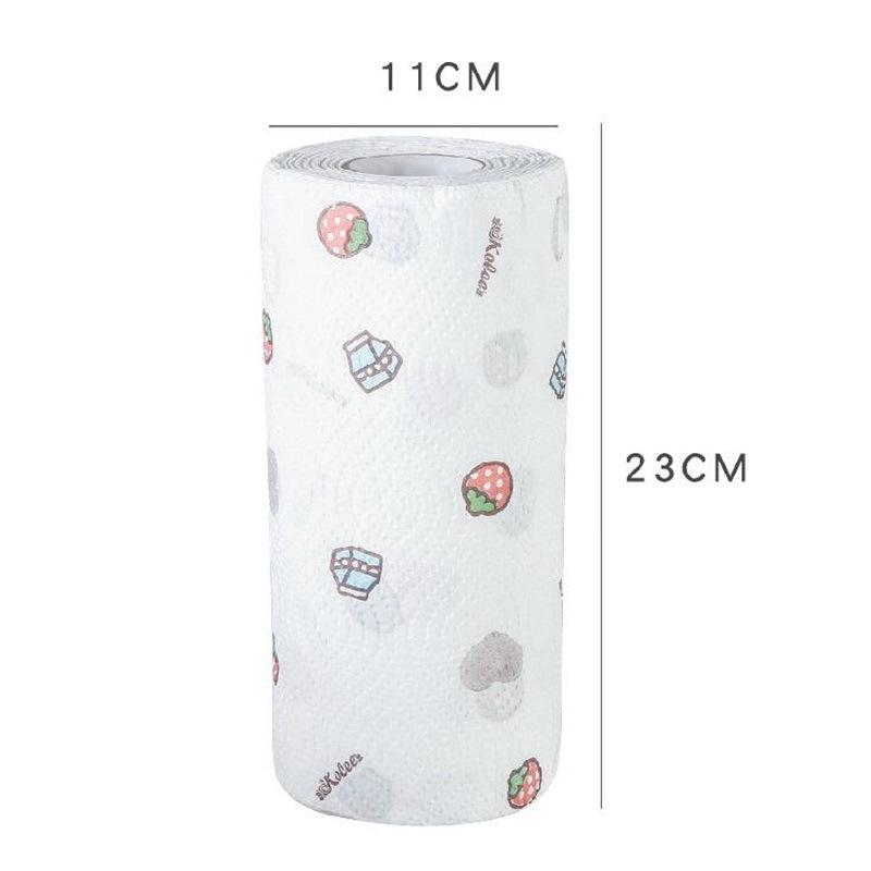 [HCM]Cuộn khăn giấy thấm dầu hình củ quả