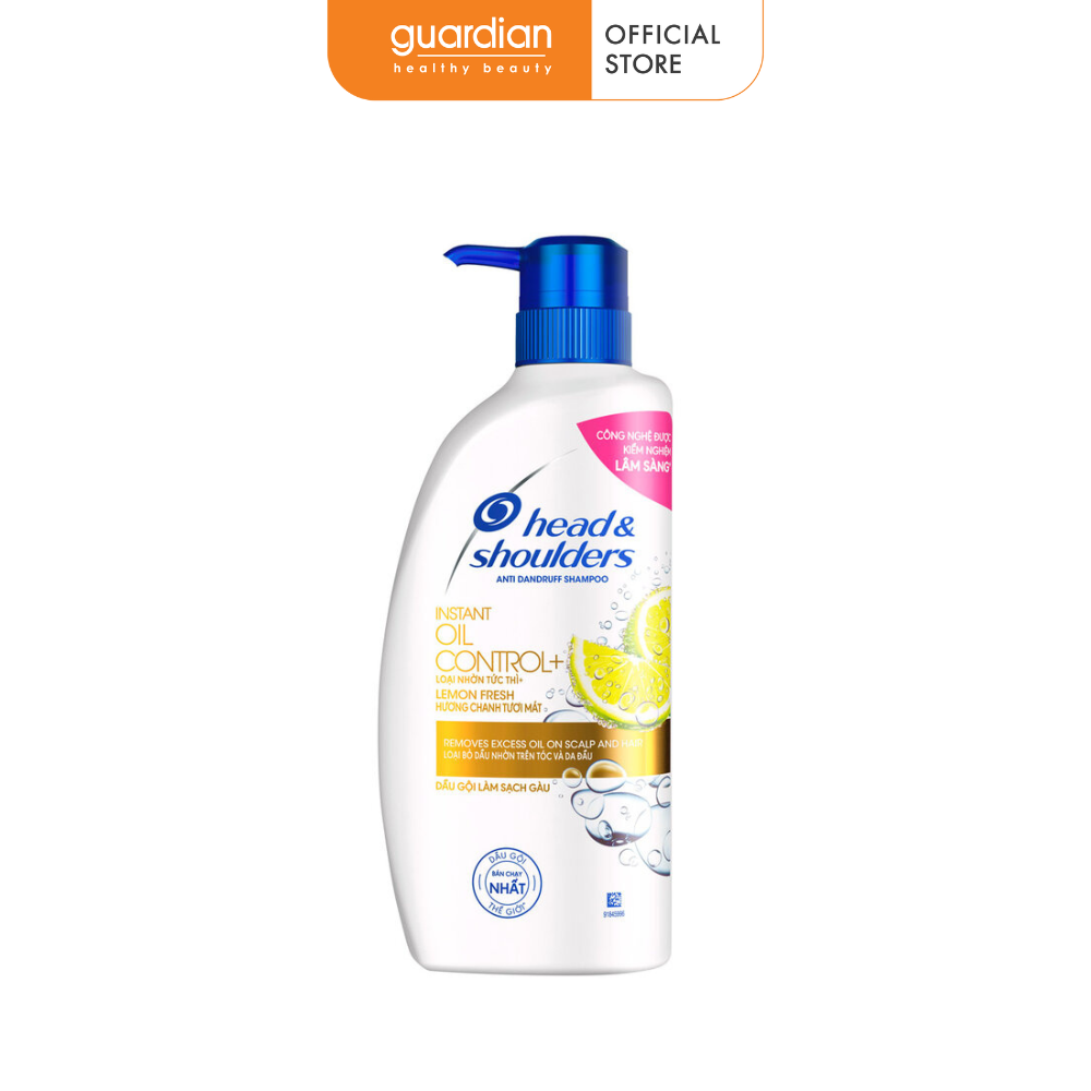 Dầu Gội Làm Sạch Gàu Hương Chanh Tươi Mát Anti-Dandruff Lemon Fresh Head & Shoulders 625Ml