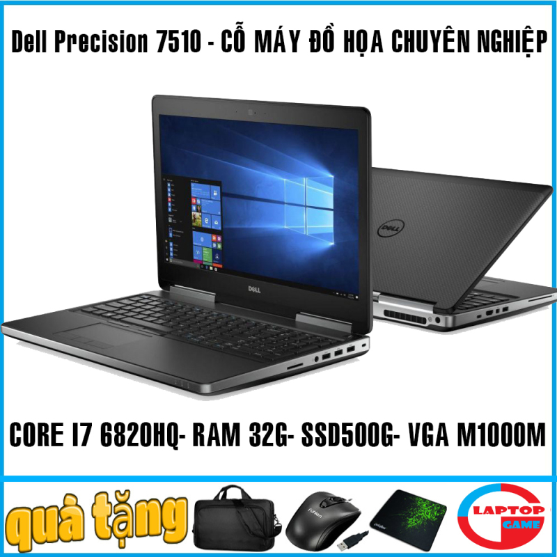 Bảng giá laptop Dell Precision 7510 - máy trạm đồ họa cao cấp mỏng nhẹ  - sang chảnh, đẳng cấp, dành cho dân kỹ sư thiết kế chuyên nghiệp Phong Vũ
