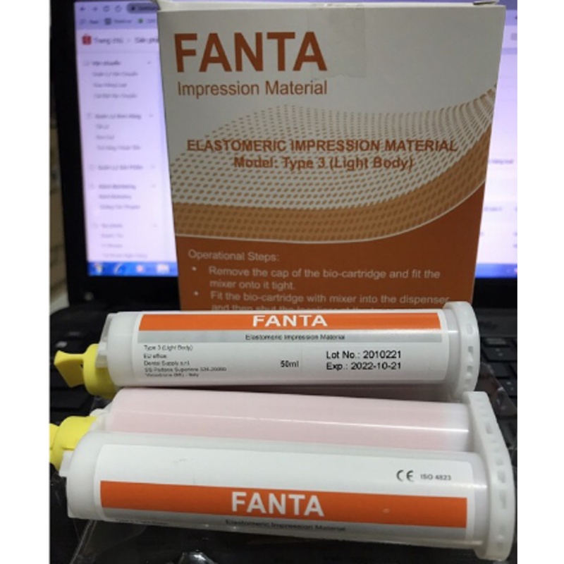 Silicon nha khoa Fanta ,chuyên dùng lấy dấu răng