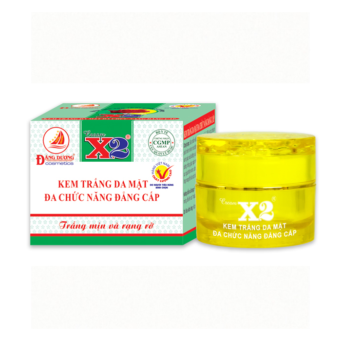 Kem trắng da mặt đa chức năng Đẳng cấp X2 255k