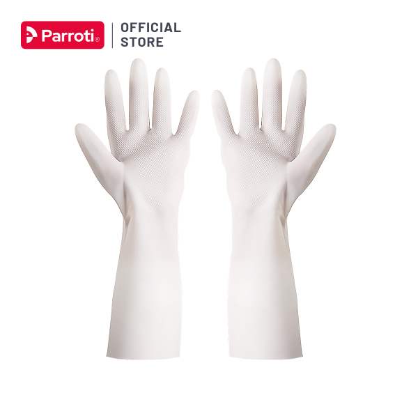 Găng tay cao su siêu dai, bao tay rửa chén, giặt giũ, vệ sinh nhà cửa, an toàn, không mùi hôi – Parroti Active AT01
