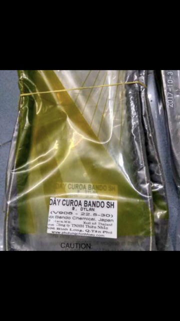 [HCM]Dây curoa xe Sh Ý/Dylan/Ps/@ hiệu Bando
