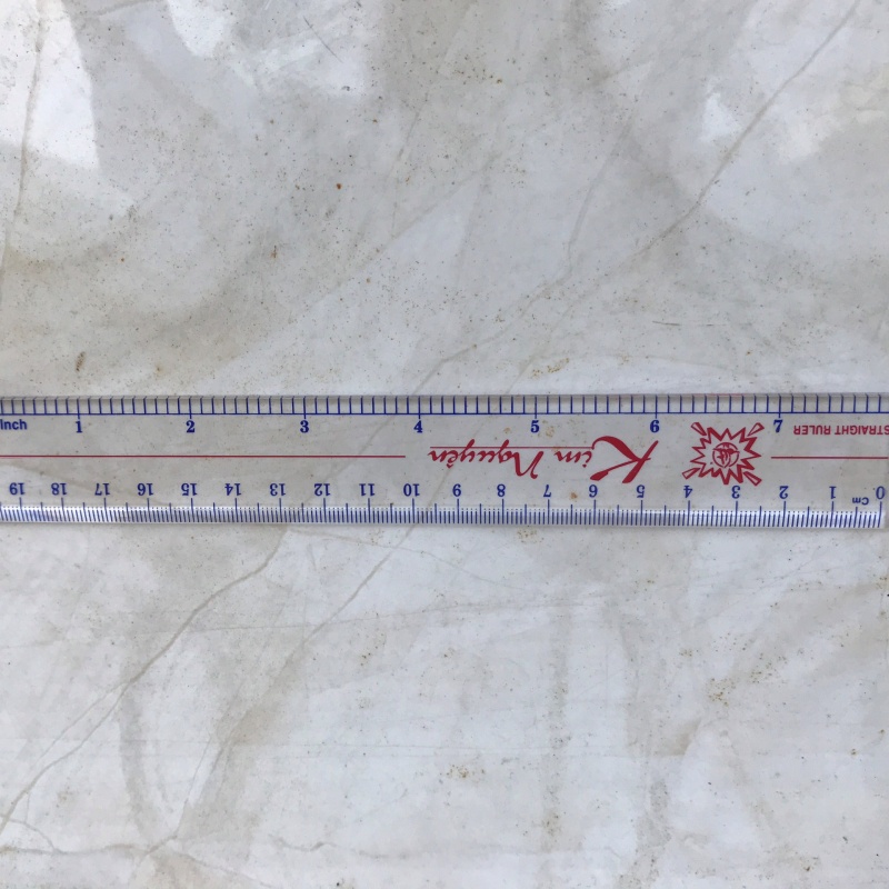 {HCM} THƯỚC 20CM KIM NGUYÊN CỨNG [VPP Trí Đức ]