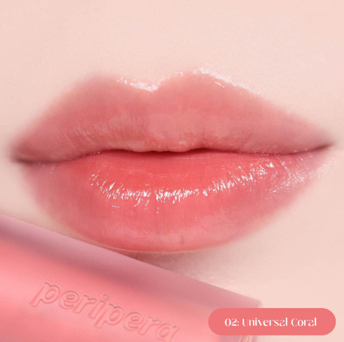 Son Tint Bóng Peripera Bare Water Tint Ink 3.8g xinh xắn Hàn quốc - bebeau