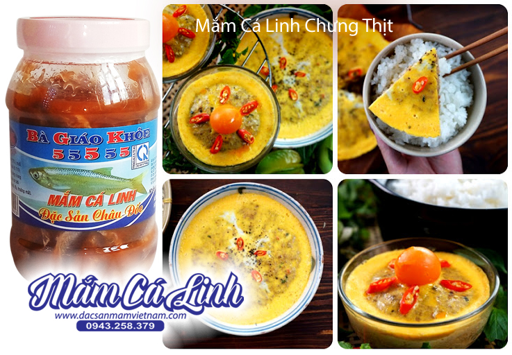 Mắm cá linh - Đặc sản Châu Đốc