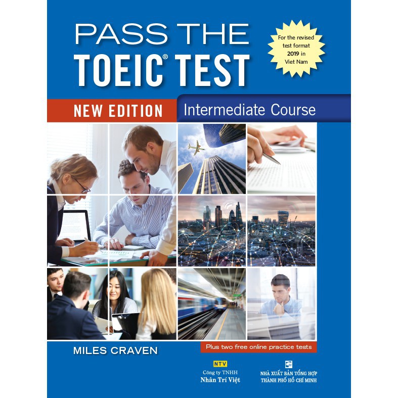 NS Minh Tâm - Sách - Pass the TOEIC Test – Intermediate Course (new edition)