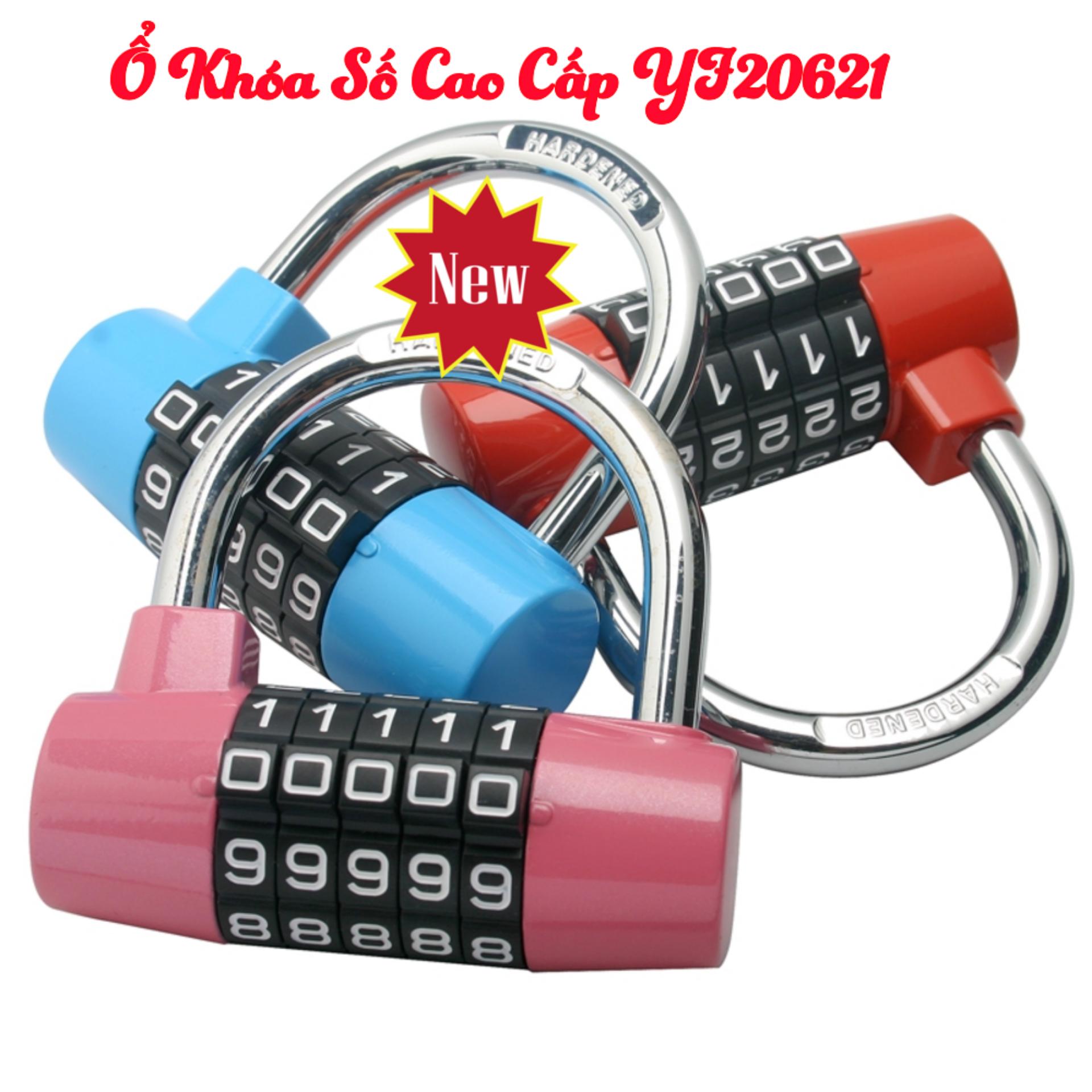 Mua Ổ Khóa Số Ở Đâu, Mua Ổ Khóa Số Mini, Ổ Khóa YF20621 5 Số Thông Minh, Chất Liệu Cao Cấp Không Gỉ, Mã Khóa 5 Số Độ Bảo Mật Cao
