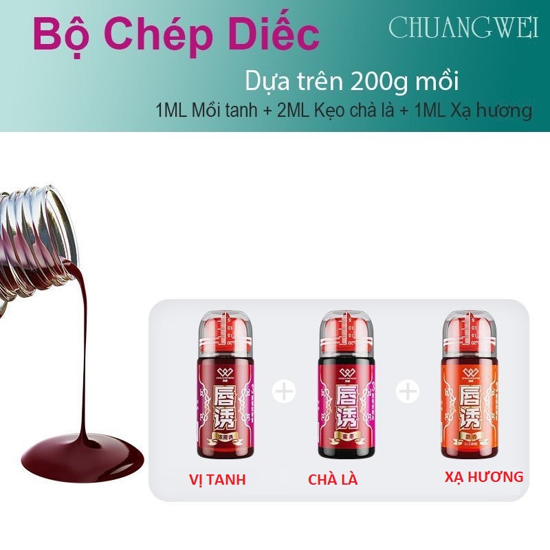 Tinh mùi câu cá, hương liệu dụ cá chuangwei hương thơm hấp dẫn cá - hoài my fishing
