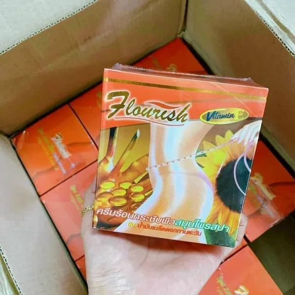 Kem Tan Mỡ Bụng Flourish Gừng 500ml thái lan
