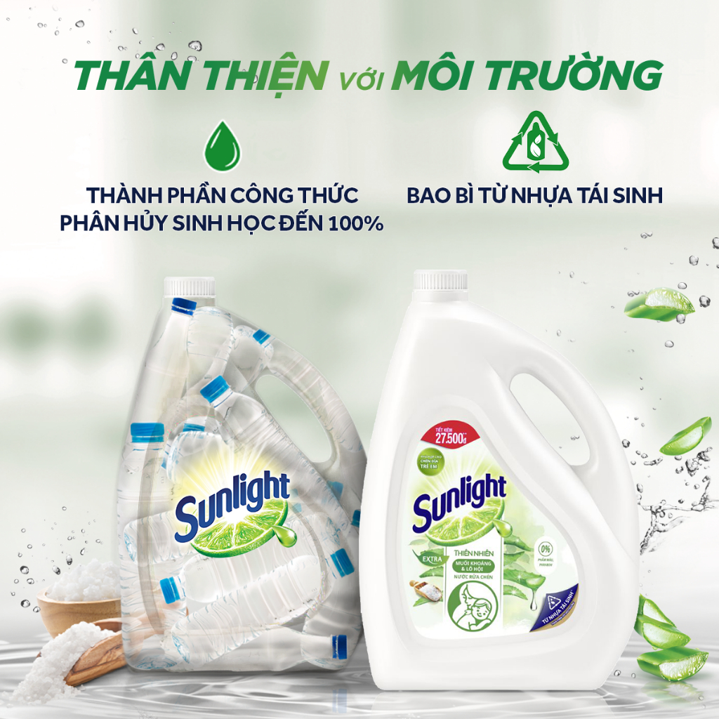 [HC GIFT] Túi nước rửa chén Sunlight 550g (mẫu ngẫu nhiên) - Tạp hóa Bát Muội