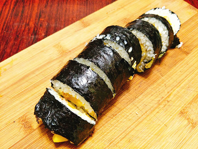 Mành tre cuốn Kimbab Sushi Hàn Quốc
