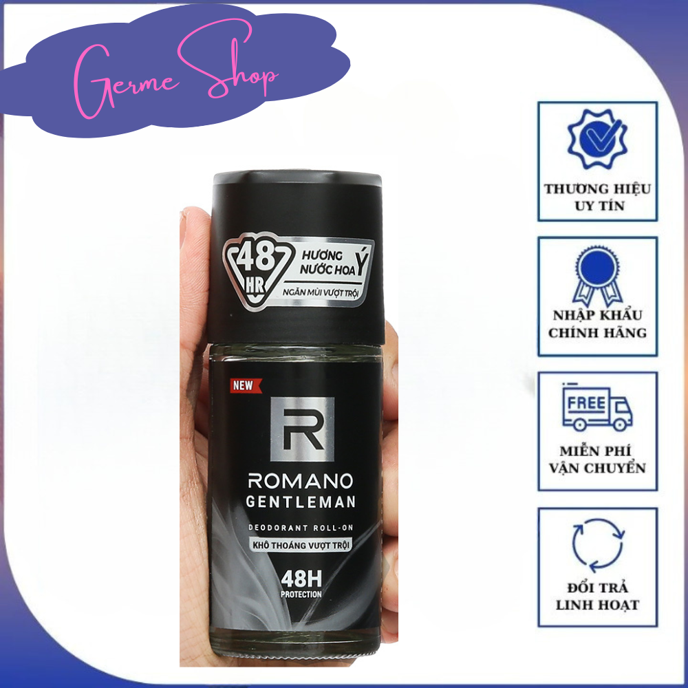 Lăn khử mùi Romano các loại 50ml
