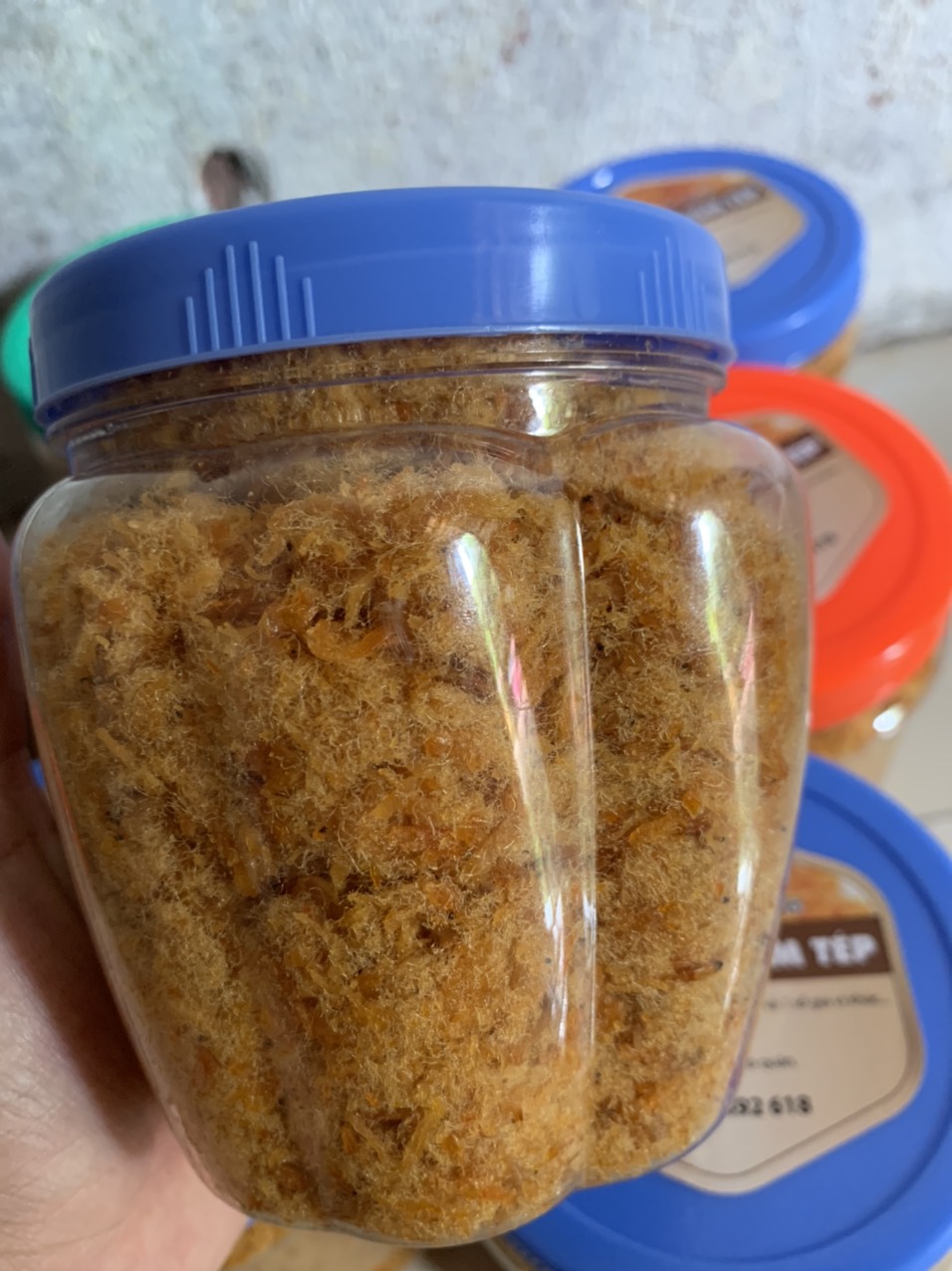 Ruốc Thịt Tôm Tép thơm ngon Hạ Long Hộp 300 Gr