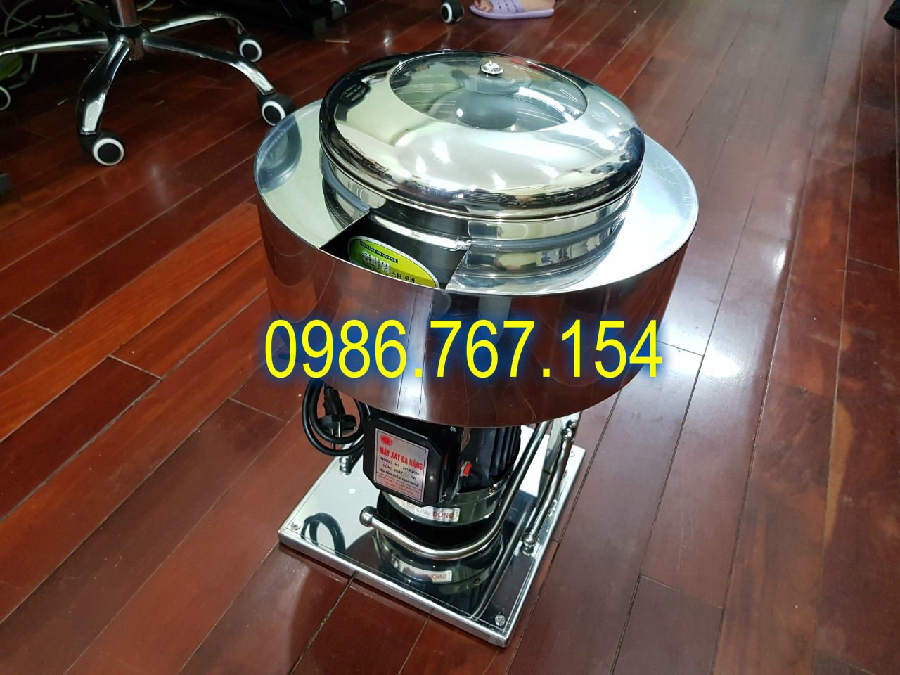Máy xay giò chả 2kg có bao đá motor 1.1kw