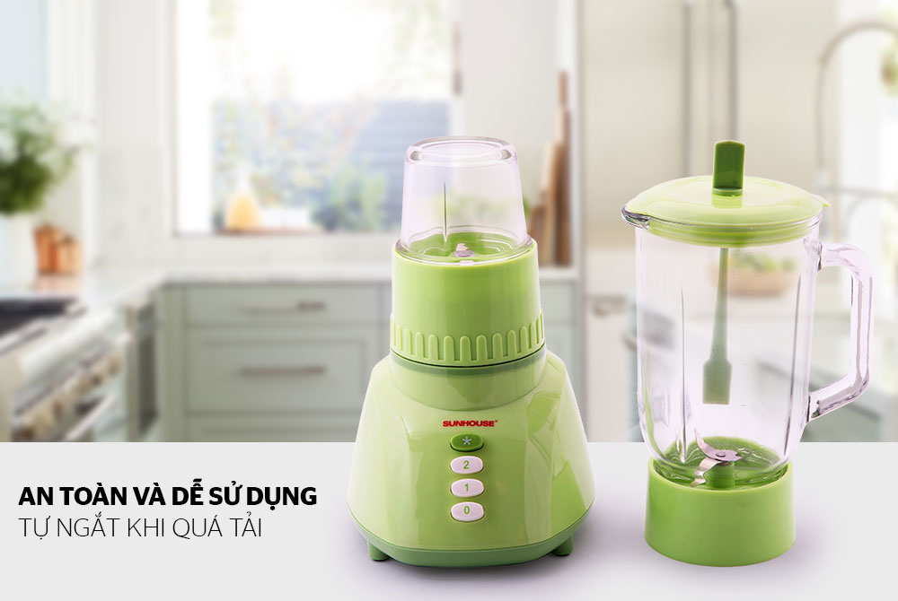 Máy xay sinh tố Sunhouse SHD5112 xanh