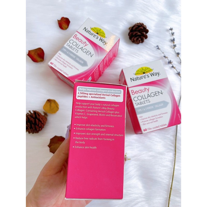 Nature'S Collagen Viên 60V - Đủ Bill Date Xa