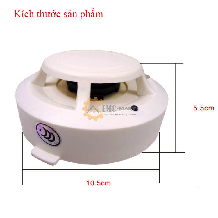 Thiết bị báo cháy báo khói không dây