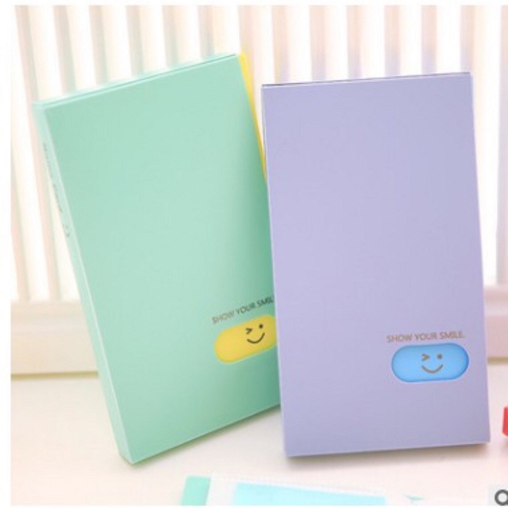 Sổ Đựng Card Lomo Bookmark Loại 120 Card