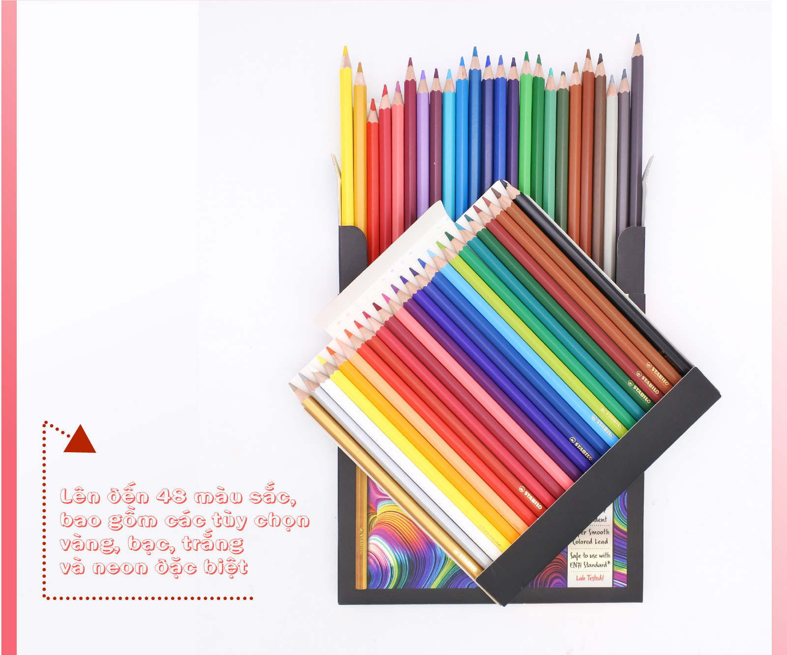 Bộ chì màu STABILO Swans Arty