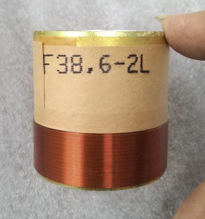 COIL 38.6 2 LỚP - 1 CÁI COIL LOA BASS