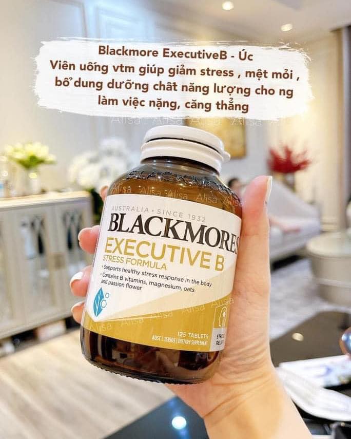 Blackmores Executive B Stress Formula 125 Tablets