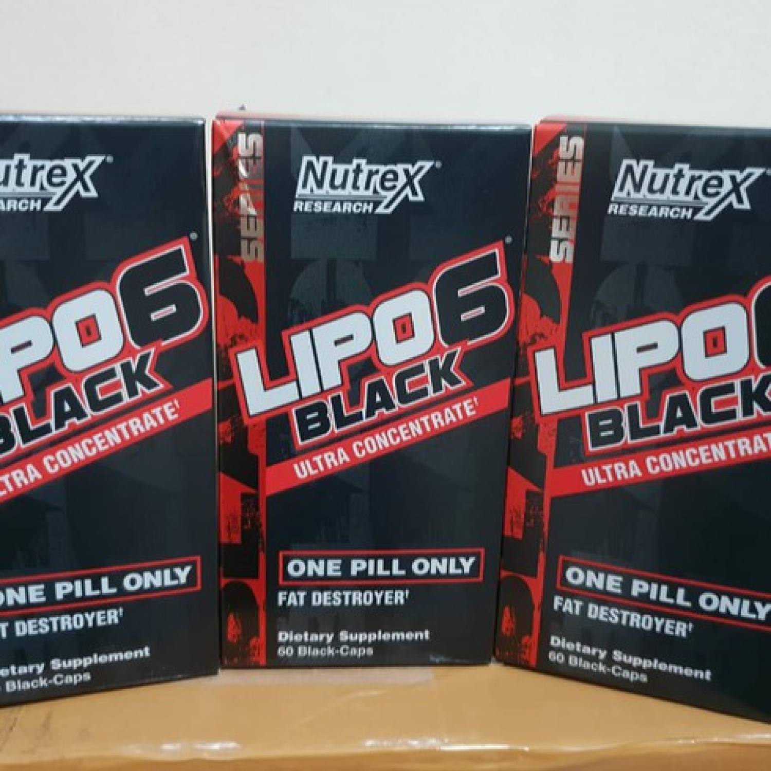 Nutrex Lipo 6 Black (60 viên) - Viên giảm mỡ cấp tốc , giảm cân mạnh mẽ