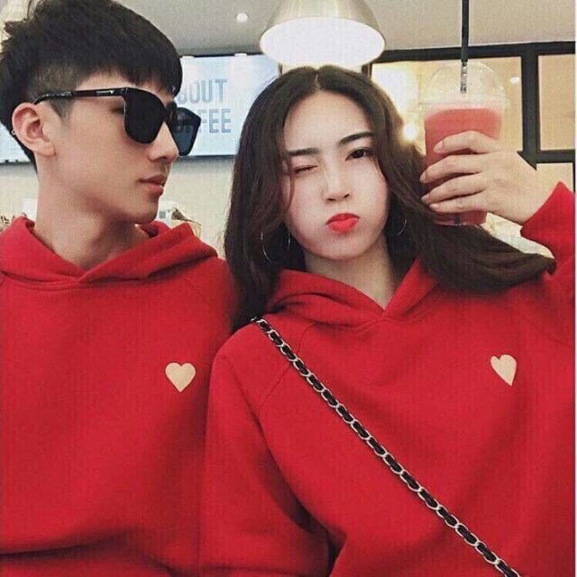 Áo hodie nam nữ thời trang cặp đôi siêu dễ thương tp