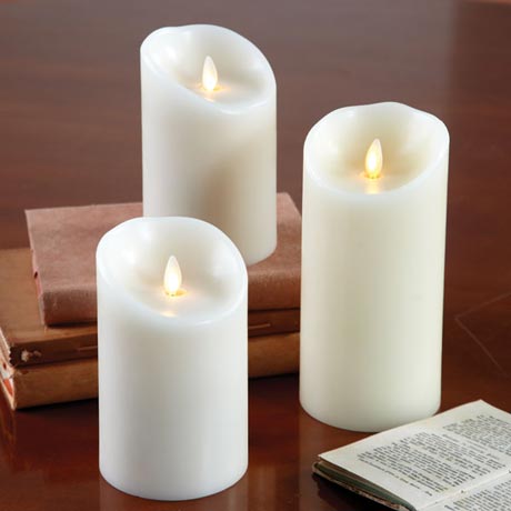 Nến điện tử trang trí đèn Led hiệu ứng bập bùng