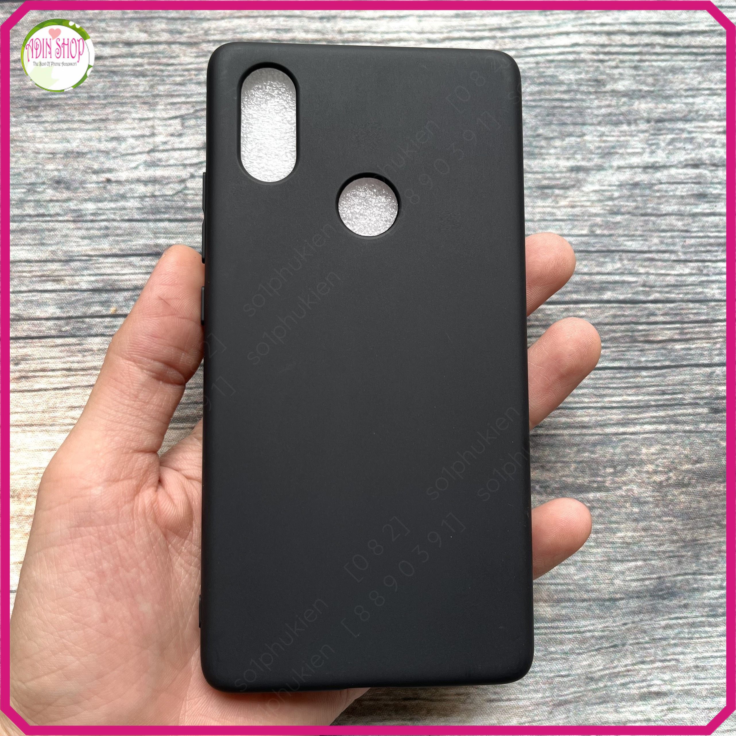 Ốp lưng xiaomi mi 8 se dẻo đen trơn tpu bền đẹp