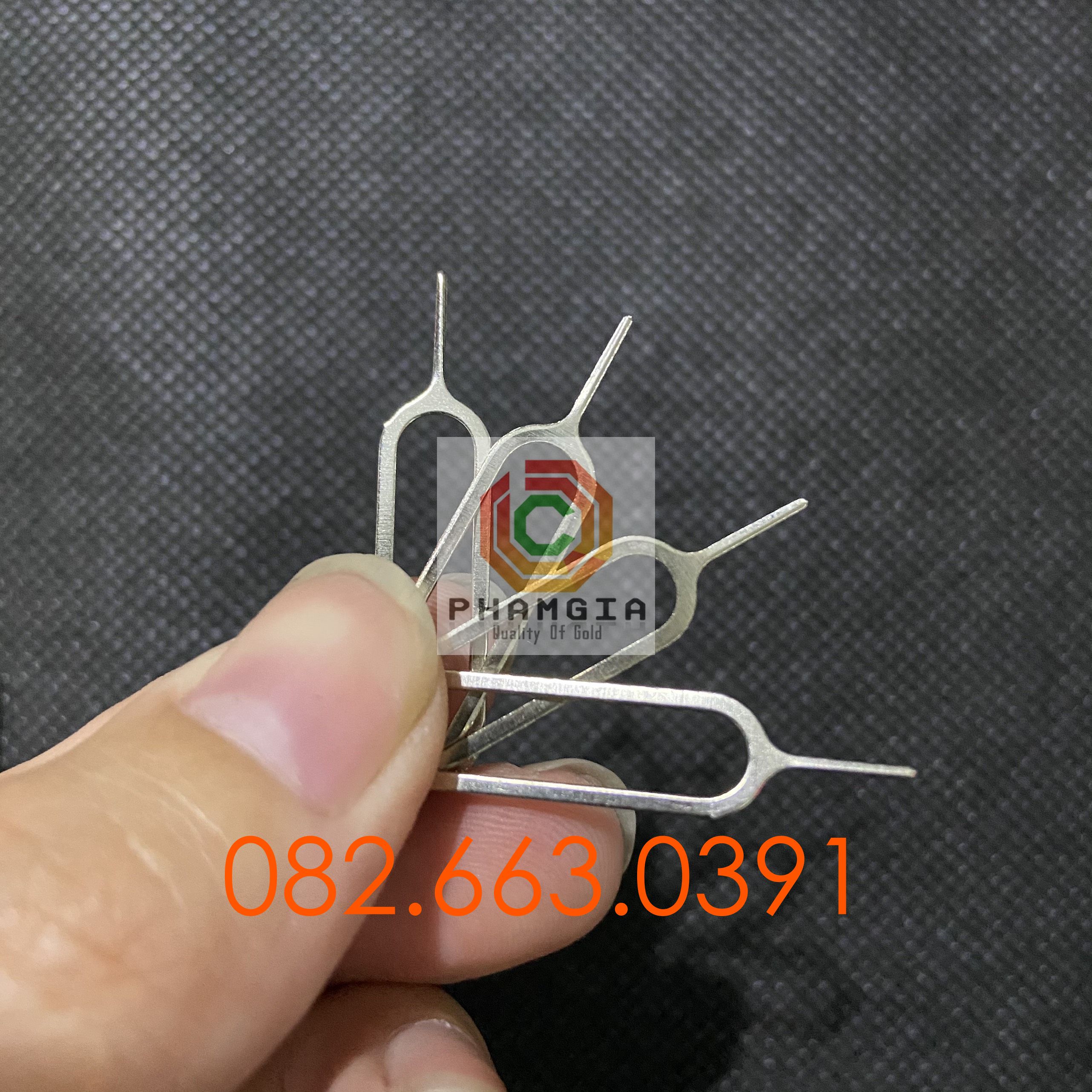 [Combo 5 Cái] Que chọc sim, cây chọt lấy sim điện thoại thép không rỉ
