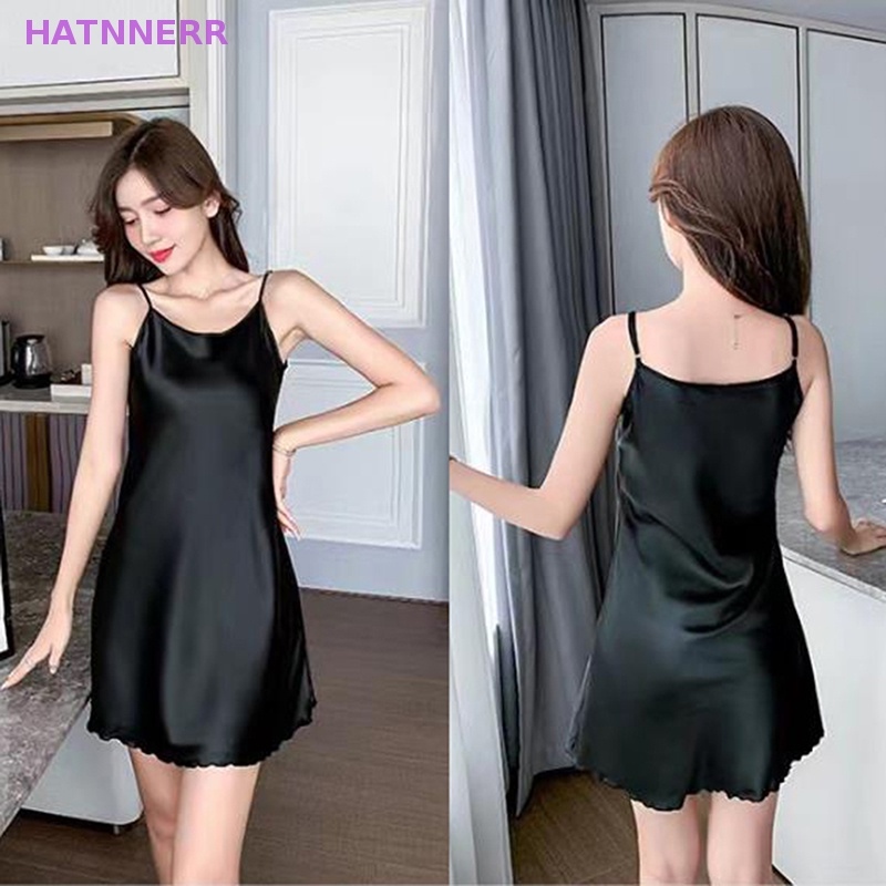 ◆ LJ8.14 Đồ ngủ Lụa Hai Dây Mỏng Gợi Cảm Cho Nữ FHS