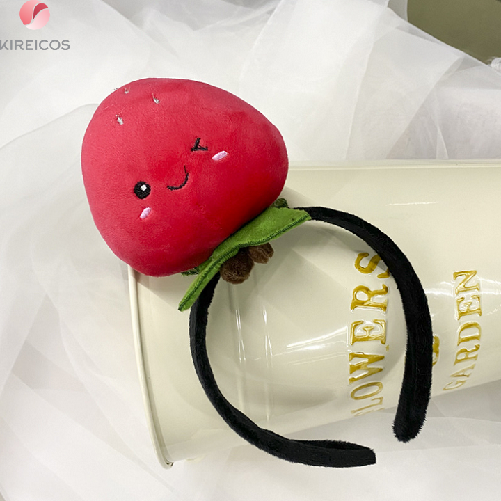 [HCM]Cài Tóc Trái Cây Thú Nhồi Bông Đáng Yêu