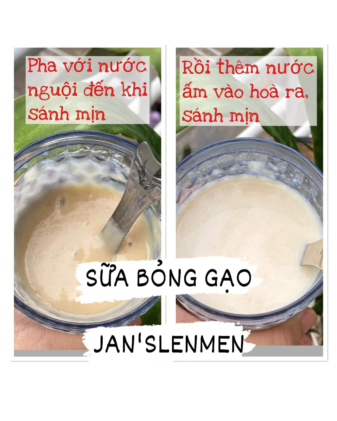 Sữa Bỏng Gạo Jan’s Túi 300gr Bữa sáng tiện lợi Bữa phụ đủ chất Thơm ngon, dễ tiêu, giàu dinh dưỡng Koshka Home