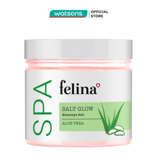 Muối Tắm Felina Salt Aloe Vera Tẩy Tế Bào Da Chiết Xuất Lô Hội 500g thumbnail