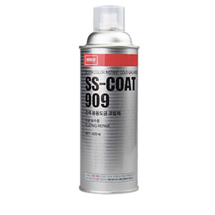 Chai Sơn xịt mạ kẽm lạnh SS-COAT 909 420ml Nabakem Hàn Quốc - SS-COAT 909, 420ml/chai