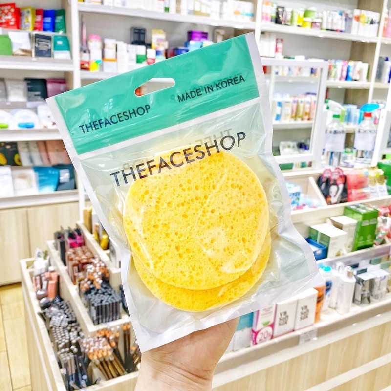 Mút Rửa Mặt Bọt Biển The Face Shop ( 2 Miếng )