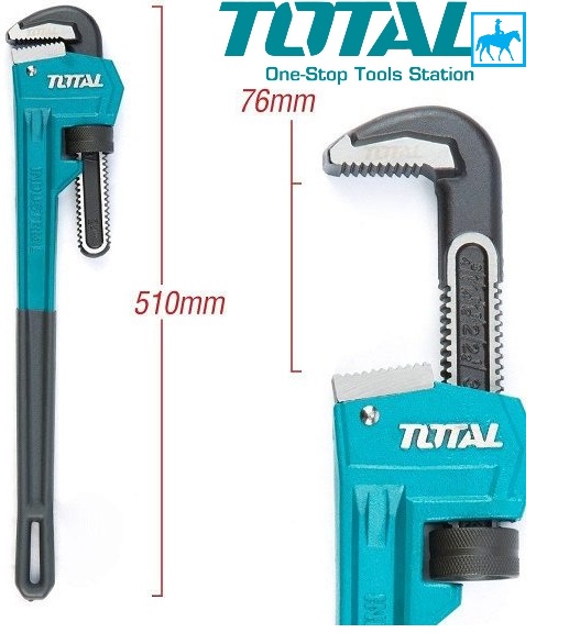 Cờ lê mỏ lết răng 60cm 24inch pipe wrench total chính hãng tht171246