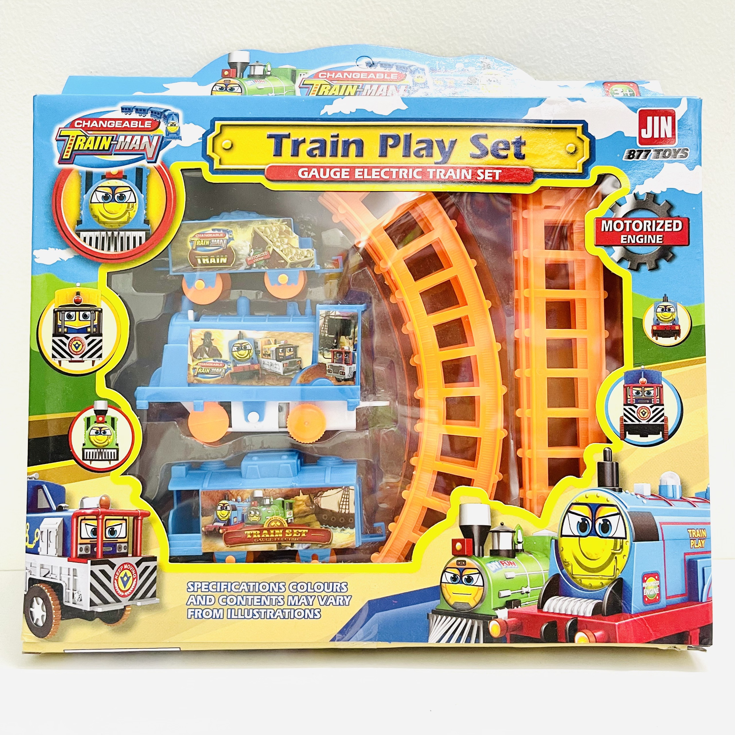 [NHIỀU MẪU] Hộp đồ chơi đường ray xe lửa tàu hỏa Thomas cho bé