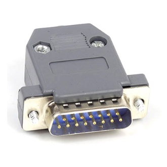 2 CÁI Đầu db15 loại đực có vỏ 2 hàng chân