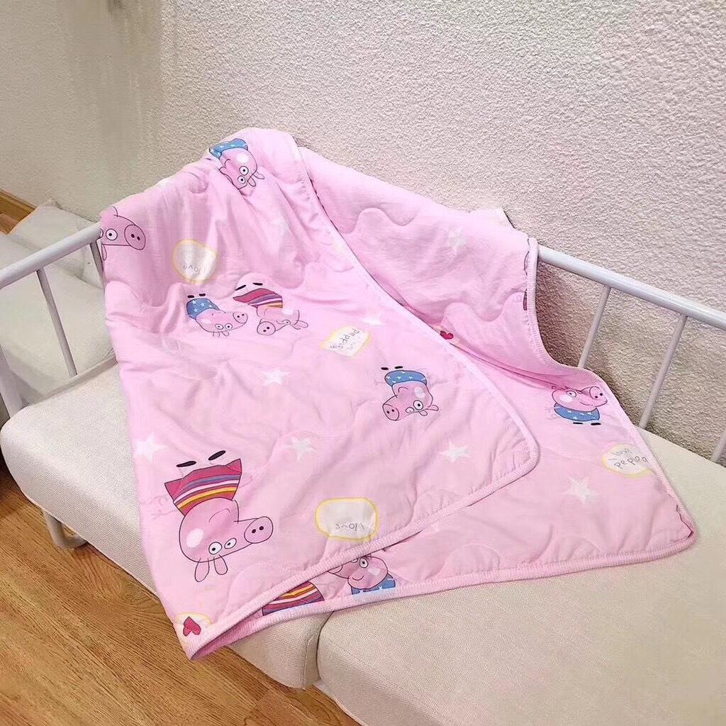 Mền chần bông peppa giữ ấm dễ thương cho bé(chăn)