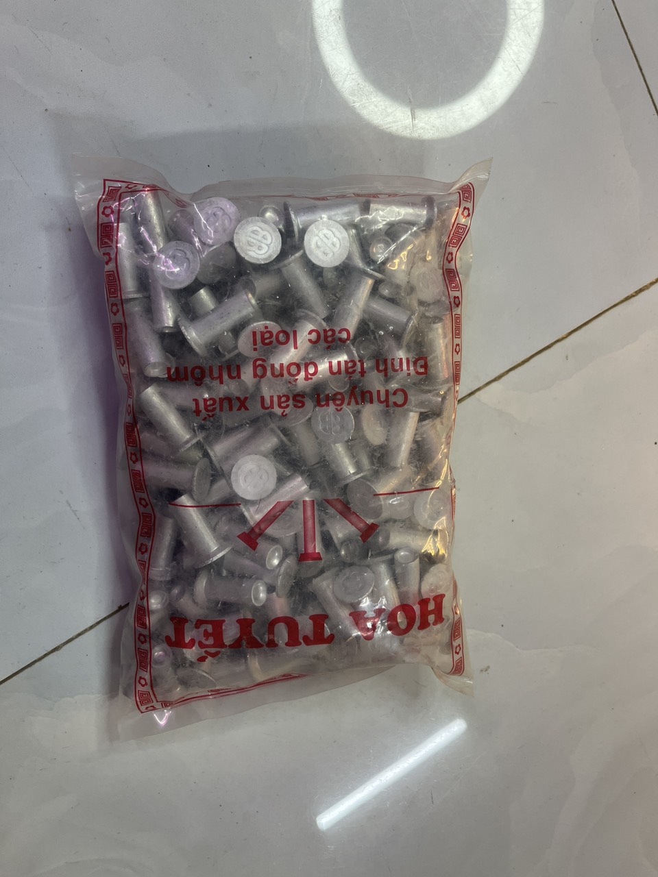 Đinh tán má phanh 1kg phi 6 7 8 10