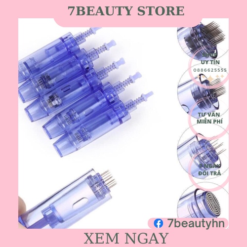 Đầu Kim NaNo Dùng Cho Máy Dr PEN Trong Spa