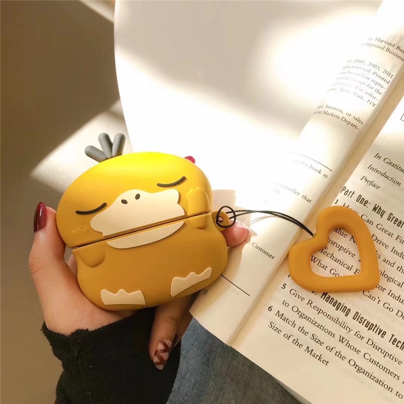 Case airpods pro vịt pokemon dễ thương