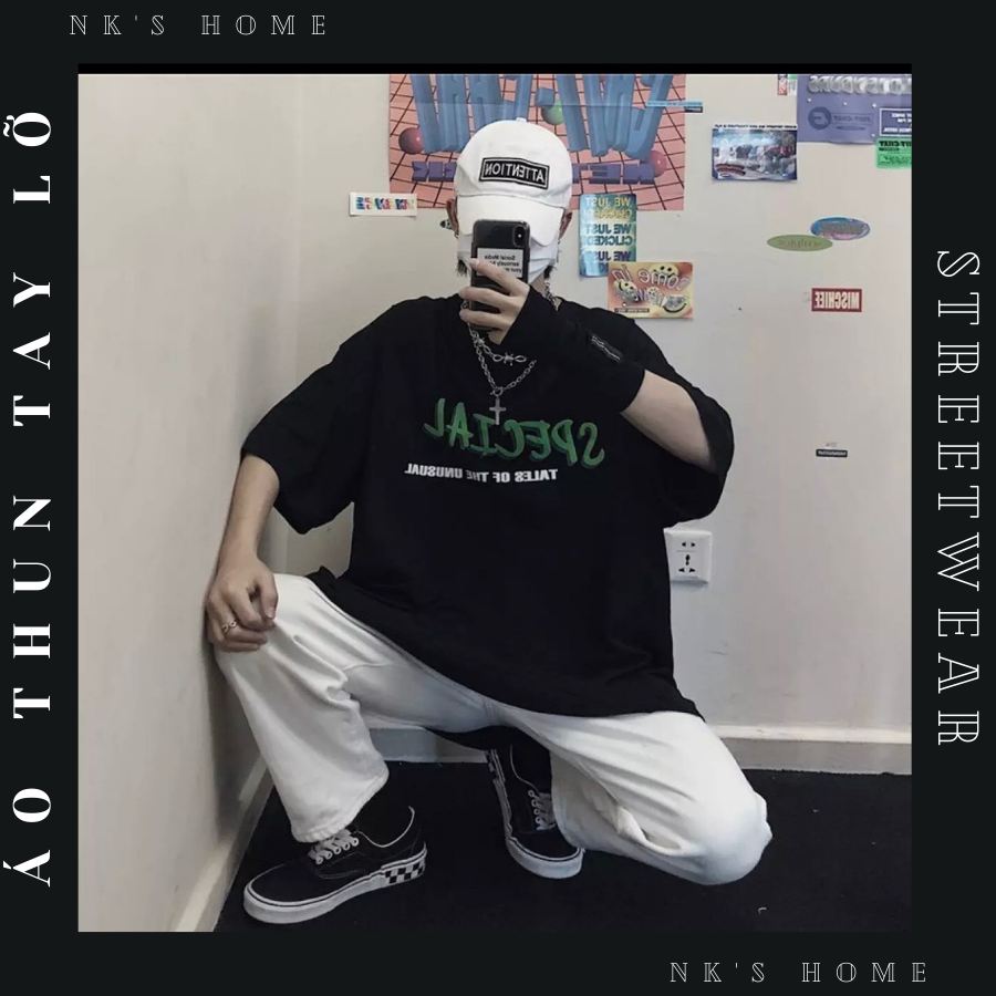 Áo thun nam nữ Unisex in SPECIAL chất vải Cotton lạnh co giãn, bề mặt vải mềm, dày dặn freesize, phong cách HIPPIE