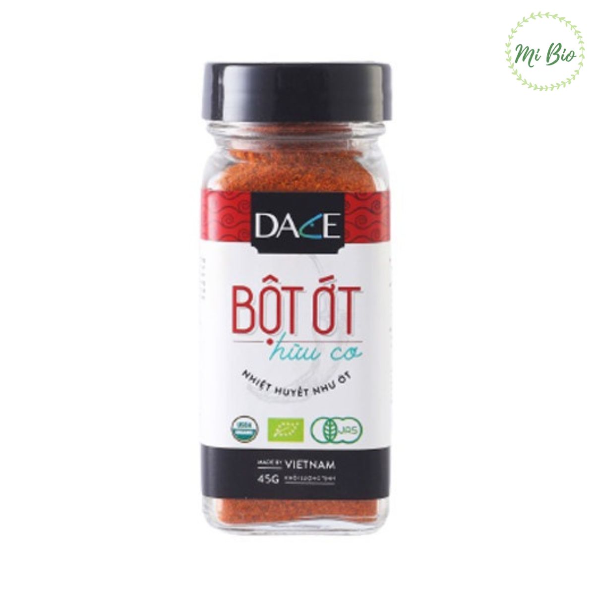 Bột ớt hữu cơ 55gr - Dace