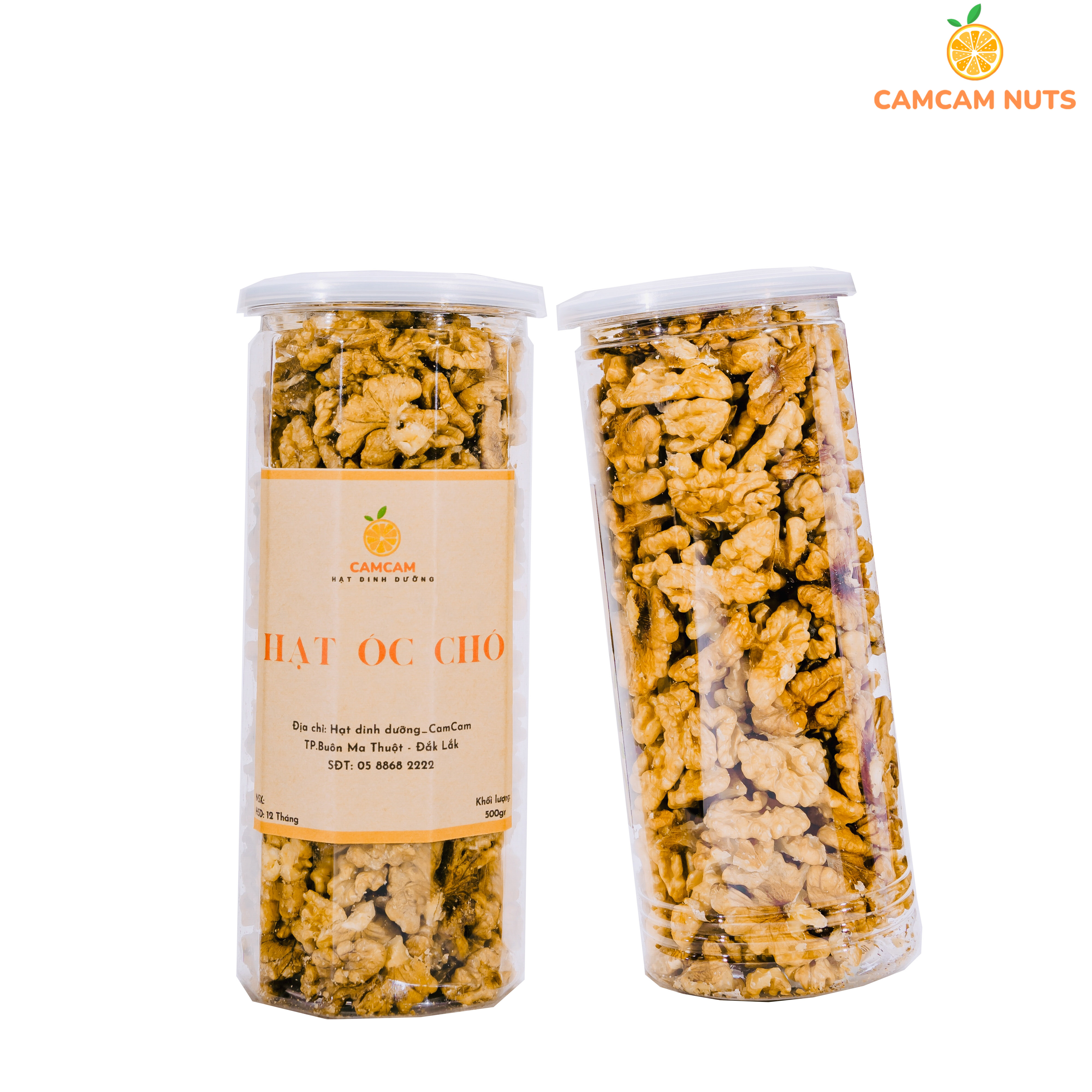Nhân Hạt Óc Chó Vàng Cao Cấp Date mới, thơm ngon 500GRAM